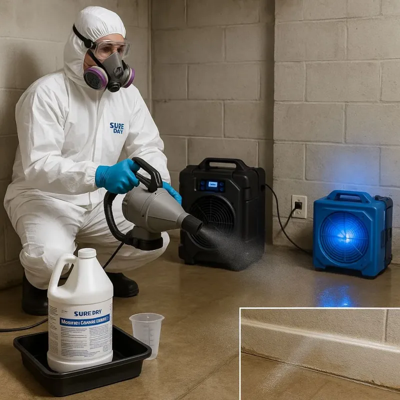 Sanitization and Odor Removal process in Addis, LA