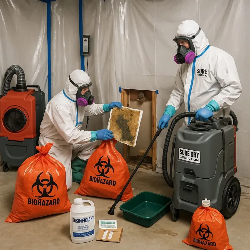 Contaminated Water Handling Protocols process in Addis, LA